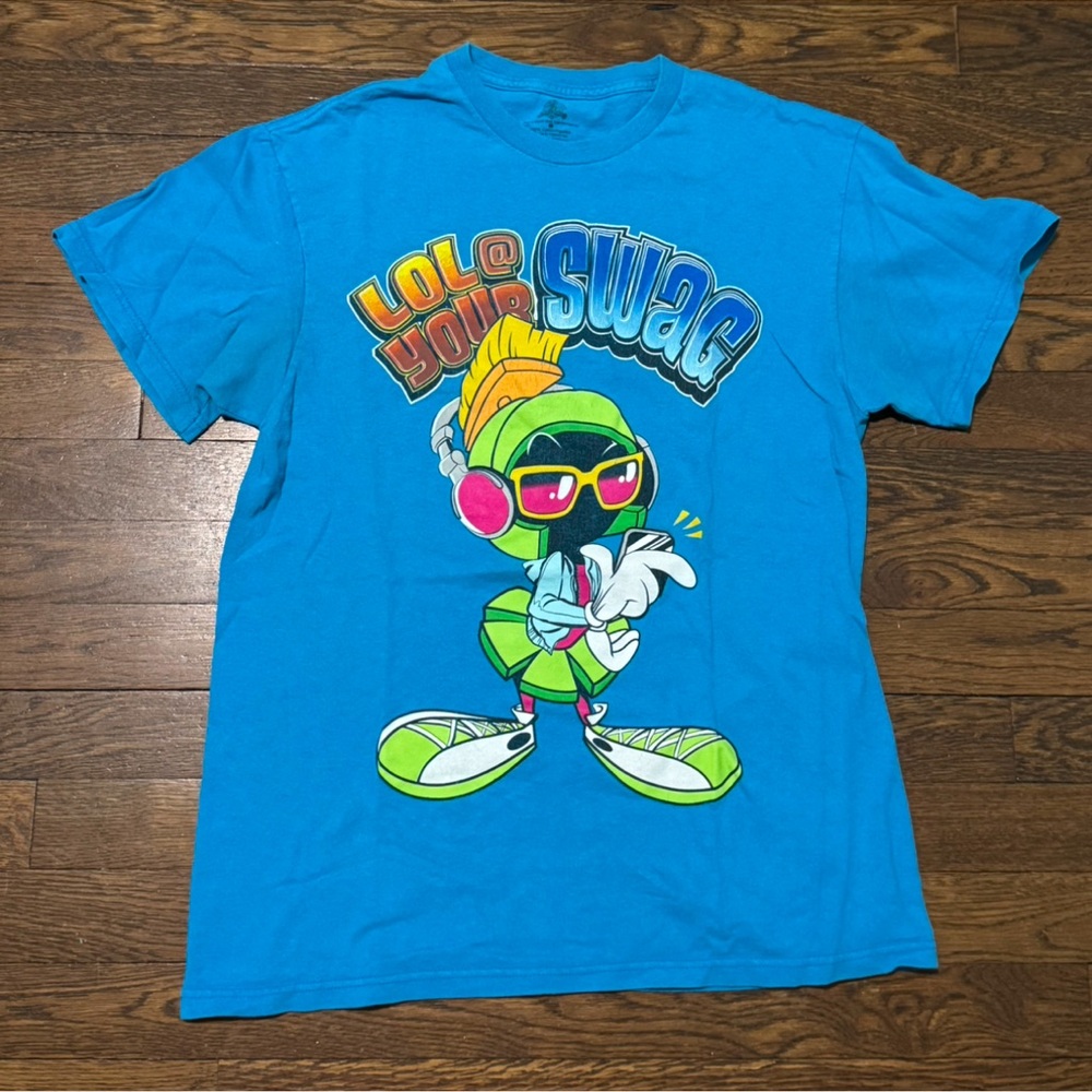 Kids Blue Graphic T-Shirt